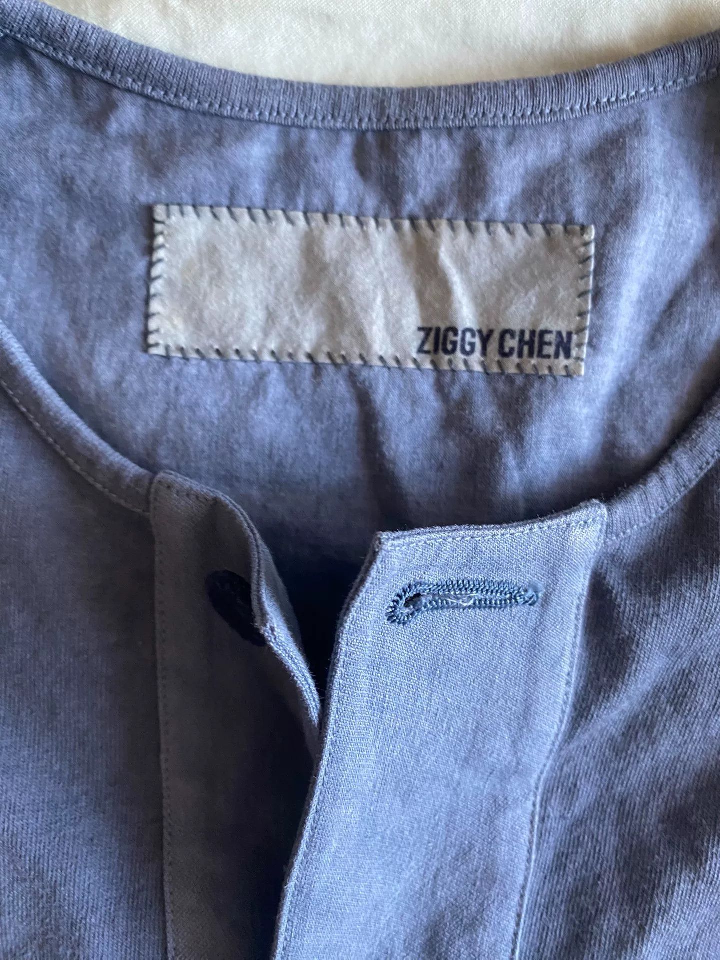 Ziggy Chen ZiggyChen SS14 Henley 3/4 Sleeve Base Layer Size US M / EU 48-50 / 2 - 2 Thumbnail