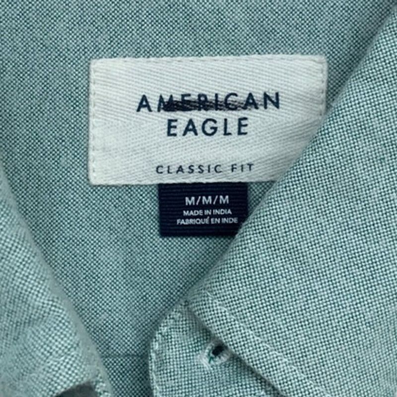 American Eagle Outfitters 2 New American Eagle Mens Medium Button Up Collared Shirts Size US M / EU 48-50 / 2 - 3 Thumbnail