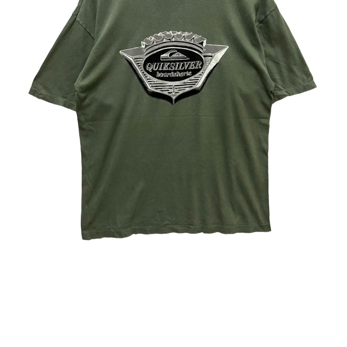 Quiksilver × Vintage Vintage Quiksilver Japan Graphic Back Hit Tshirt Size US L / EU 52-54 / 3 - 3 Thumbnail
