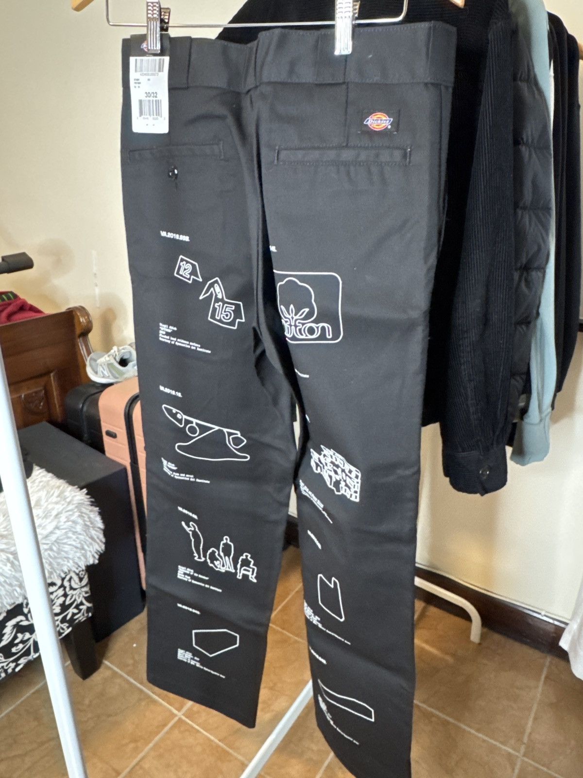 Virgil Abloh Virgil Abloh x Brooklyn Museum x Dickies - black size 30/32 Size US 30 / EU 46 - 2 Thumbnail
