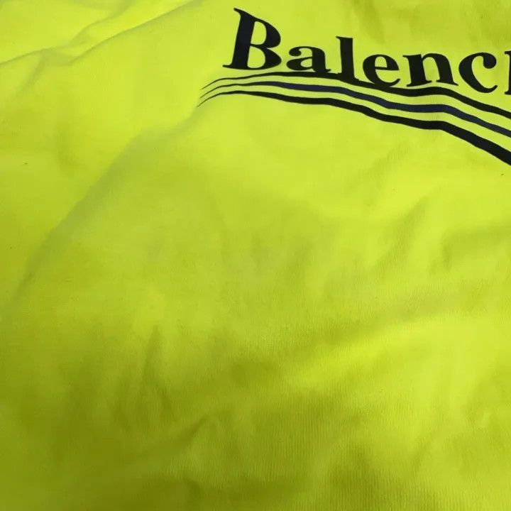 Balenciaga Balenciaga Balenciaga Logo Print Short Sleeve TShirt -2507 Size US XXS / EU 40 - 4 Thumbnail