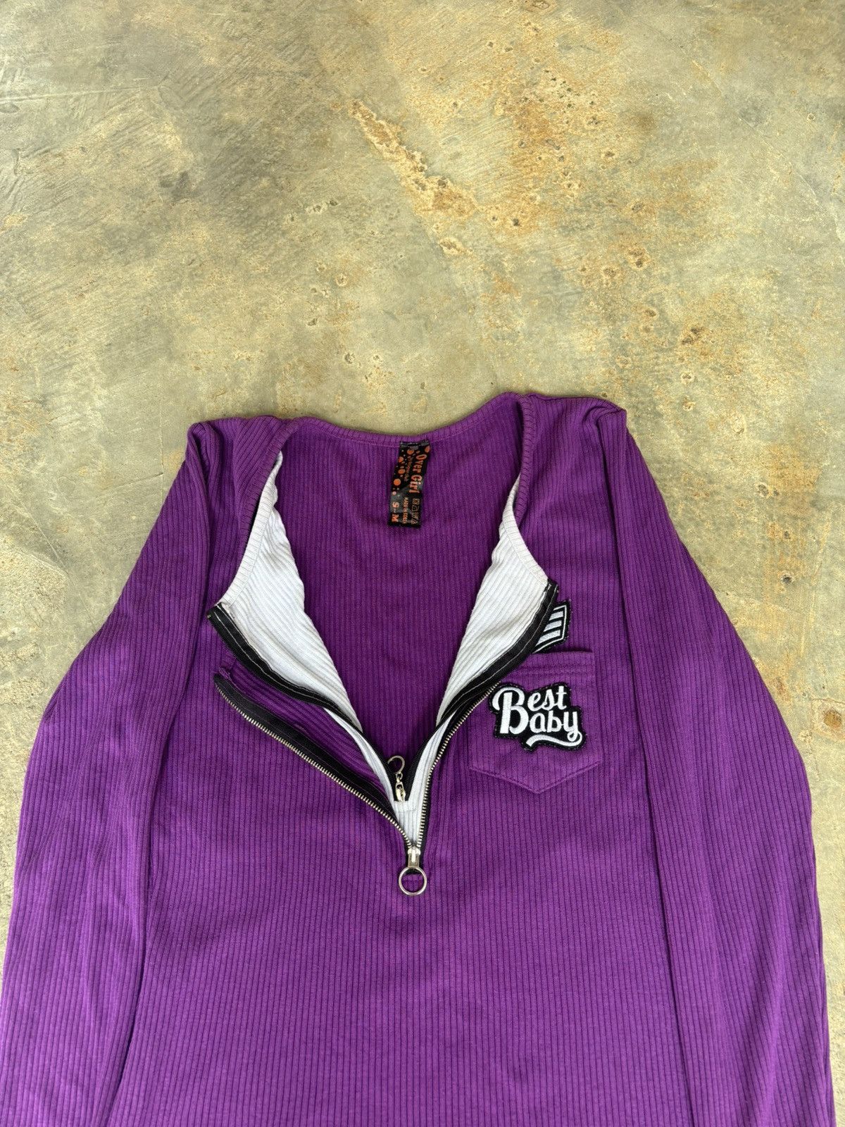Hysteric Glamour × If Six Was Nine × Japanese Brand Y2k Double Layer Over Girl Punk style Longsleeve Size M / US 6-8 / IT 42-44 - 4 Thumbnail