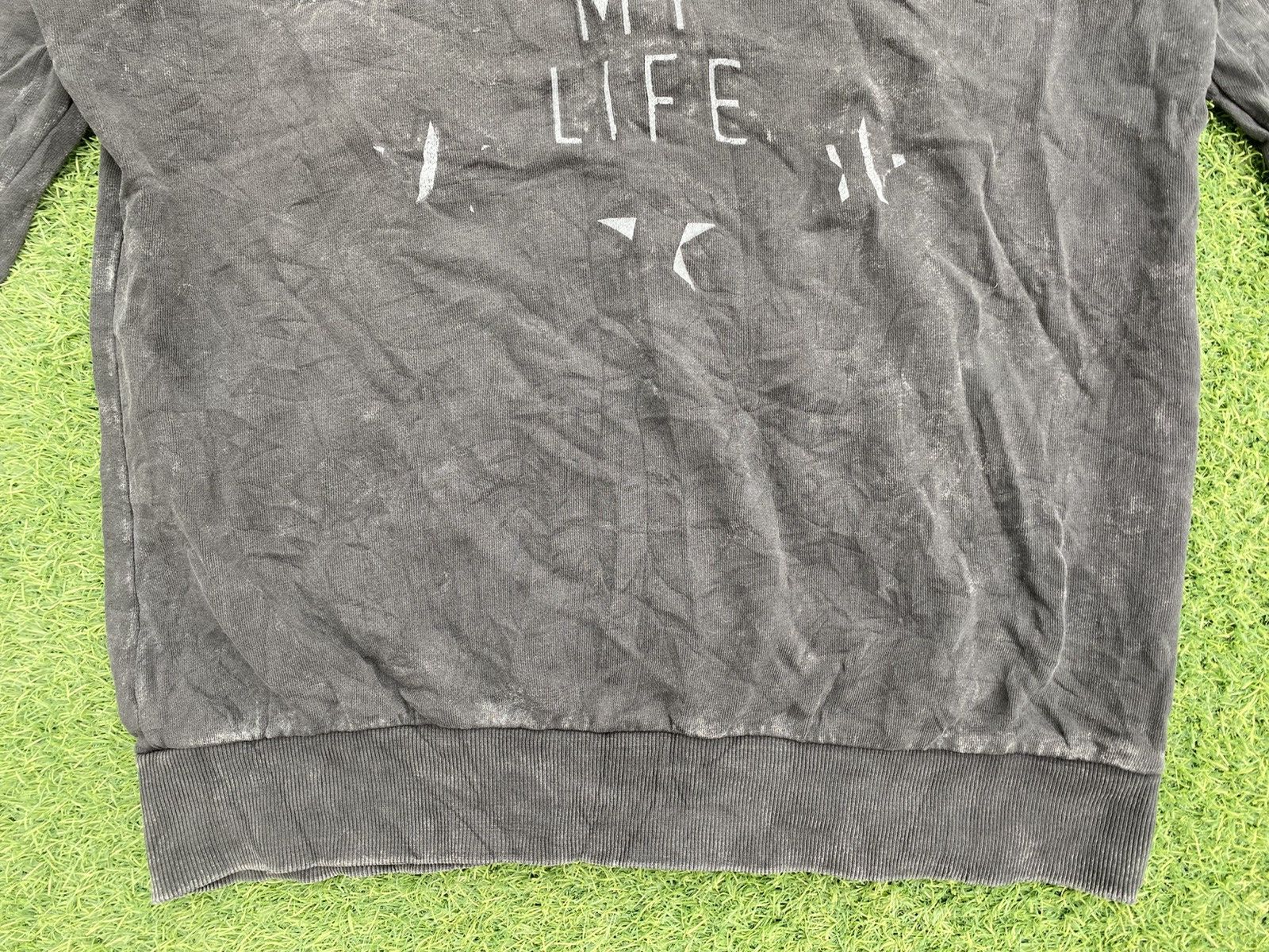 If Six Was Nine In The Attic Distressed Sweatshirt Size US L / EU 52-54 / 3 - 2 Thumbnail