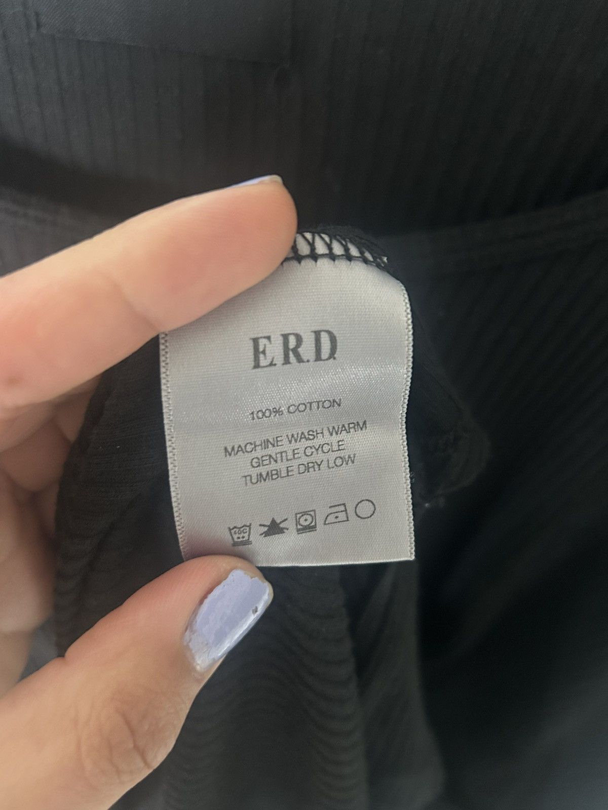 Enfants Riches Deprimes Enfants Riches Deprimes ribbed Henley Size US L / EU 52-54 / 3 - 5 Thumbnail