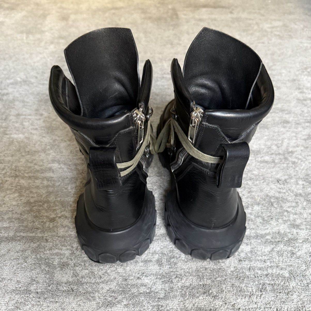 Rick Owens SS18 Rick Owens Mainline Pentagram Lace Bozo Tractor Boots Size US 10.5 / EU 43-44 - 5 Thumbnail