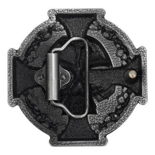 Other Vintage Skull Leather Buckle Belt Size ONE SIZE - 4 Thumbnail