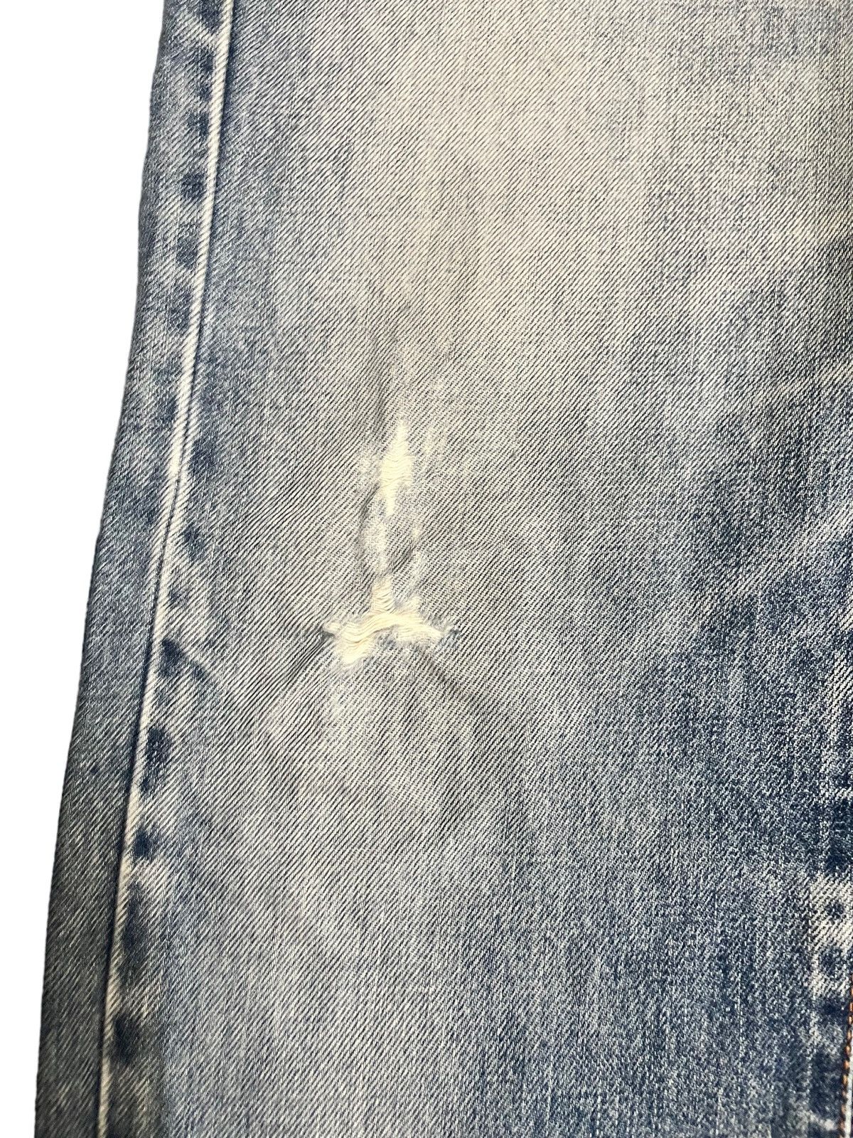 George Cox Japanese Cox Distressed Denim Size US 32 / EU 48 - 4 Thumbnail