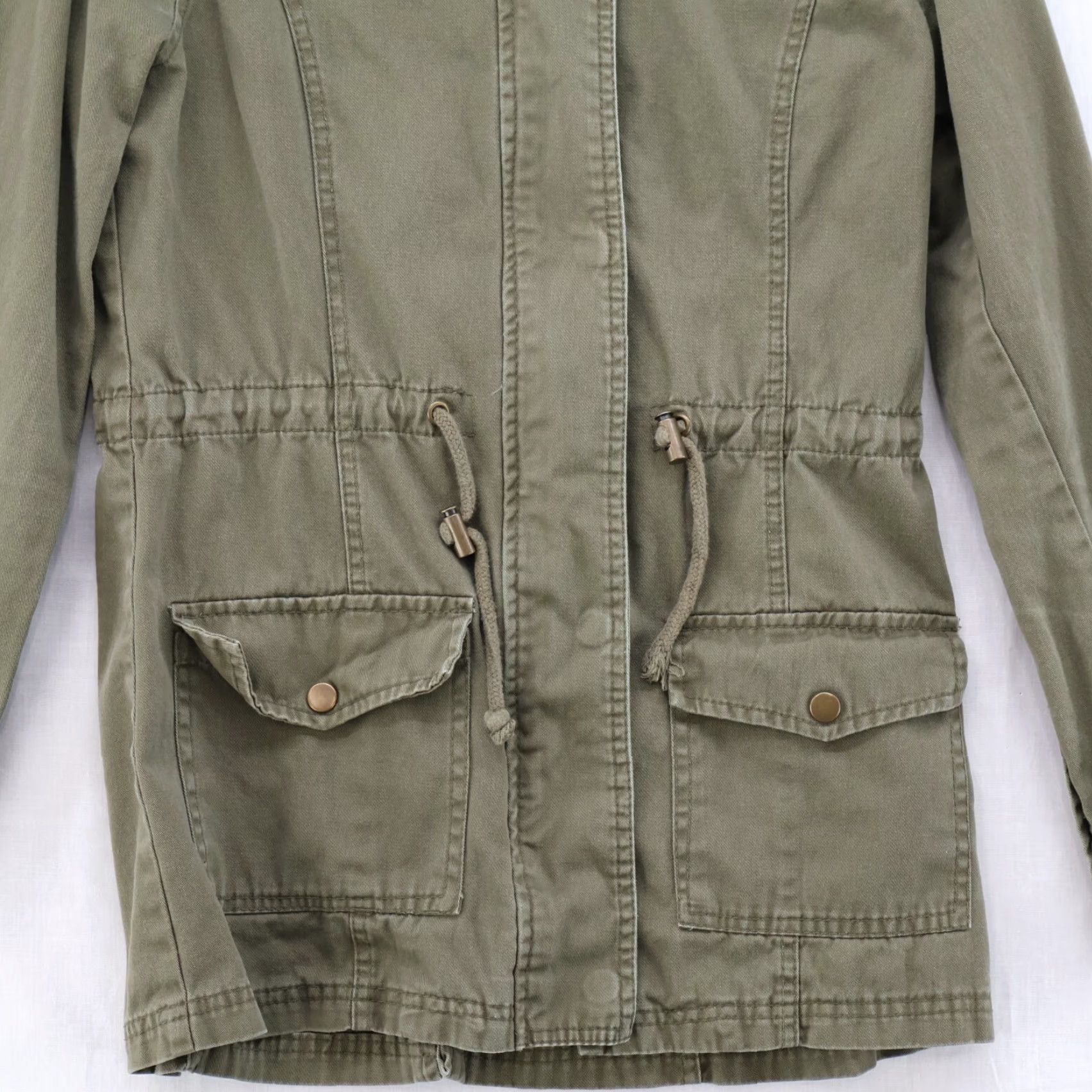 Cotton On Cotton On Field Jacket Women's Size 6 Green Light Weight Utility Military Jacket Size M / US 6-8 / IT 42-44 - 6 Thumbnail