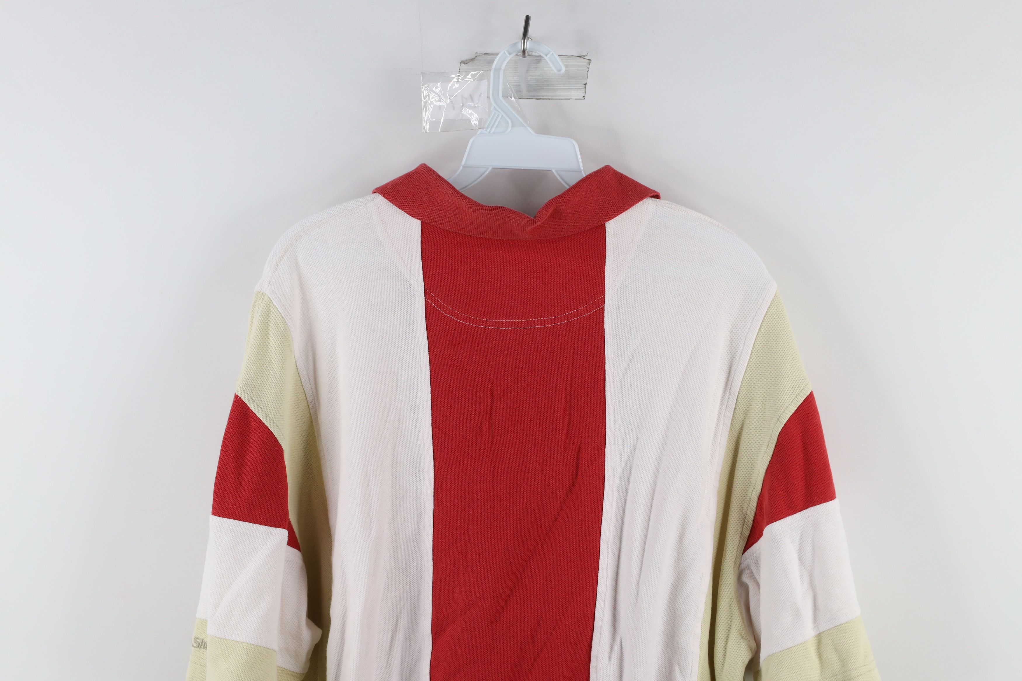 Vintage Vintage 90s Bass Pro Shops Color Block Collared Polo Shirt Size US XXL / EU 58 / 5 - 8 Thumbnail