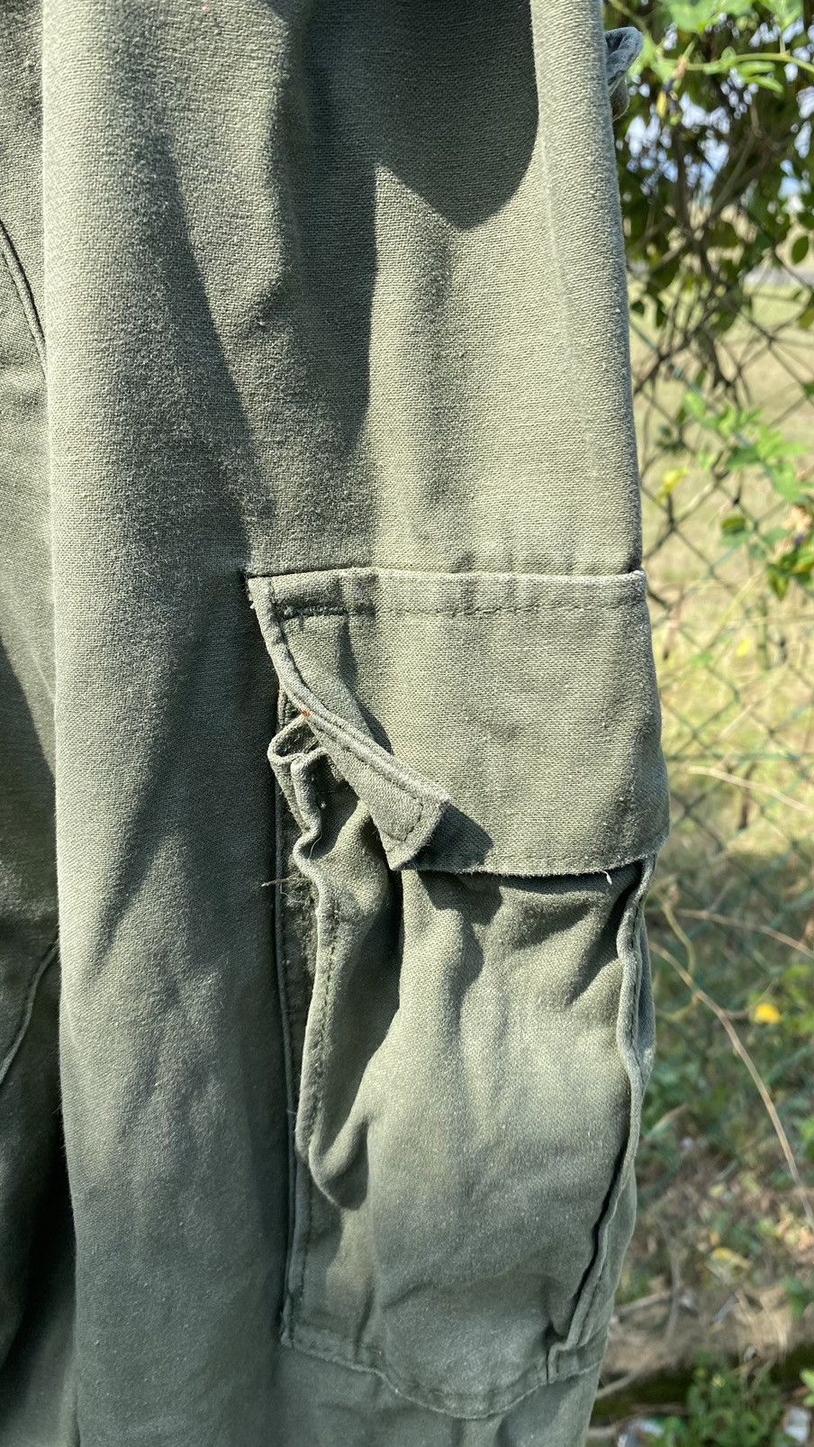 Japanese Brand Distressed TROUSER SHELL FIELD M-1951 Cargo Pants Size US 35 - 15 Thumbnail