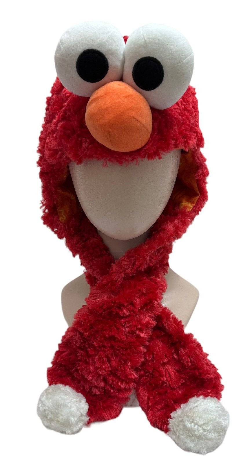 image of Cartoon Network x Hysteric Glamour Elmo Sesame Street Cartoon Beanie Hat in Red, Men's