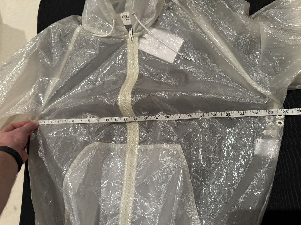 Celine SS22 Rare Celine logo hoodie rain jacket 48 BNWT Size US M / EU 48-50 / 2 - 5 Thumbnail