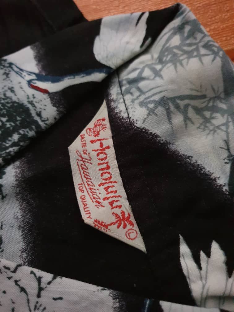 Japanese Brand 💥Honolulu bird yakuza style Hawaiian shirt Size US M / EU 48-50 / 2 - 2 Thumbnail