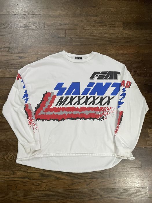 Saint Michael Saint Michael racing shirt long sleeve | Grailed