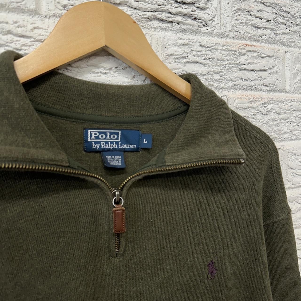 Polo Ralph Lauren Polo Ralph Lauren Green 1/4 Pullover Jacket Men’s Large Size US L / EU 52-54 / 3 - 4 Thumbnail