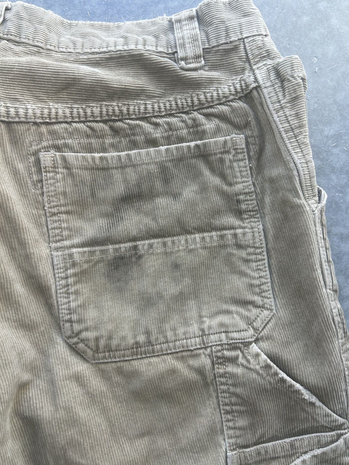 Old Navy × Vintage Vintage Y2K Old Navy Corduroy Carpenter Pants Size US 34 / EU 50 - 3 Thumbnail