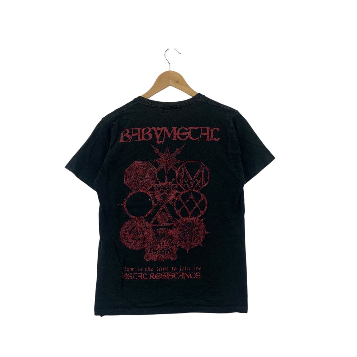Band Tees BABY METAL BAND The One Resistance Album Japan Tee Shirt Top Size US M / EU 48-50 / 2 - 6 Thumbnail