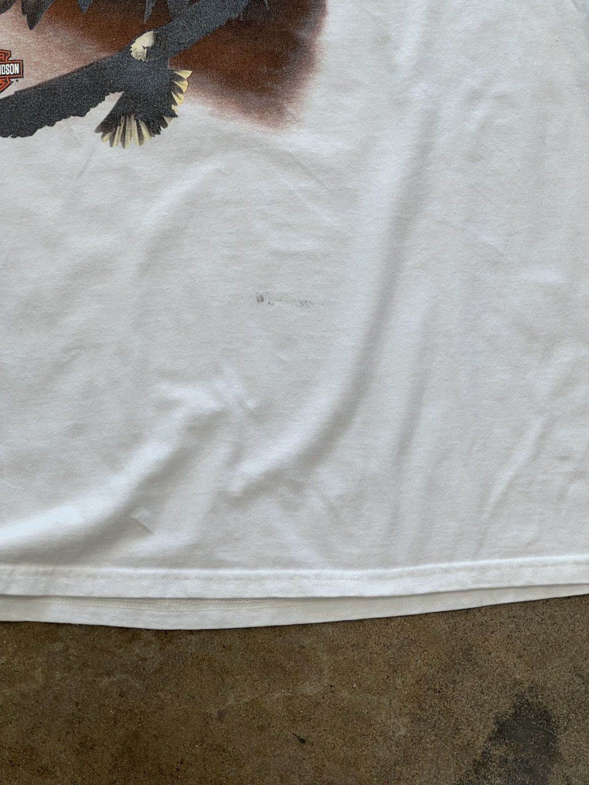 Harley Davidson Vintage 2001 Y2K Harley Davidson Eagle Delaware Tee XXXL Size US XXL / EU 58 / 5 - 6 Thumbnail