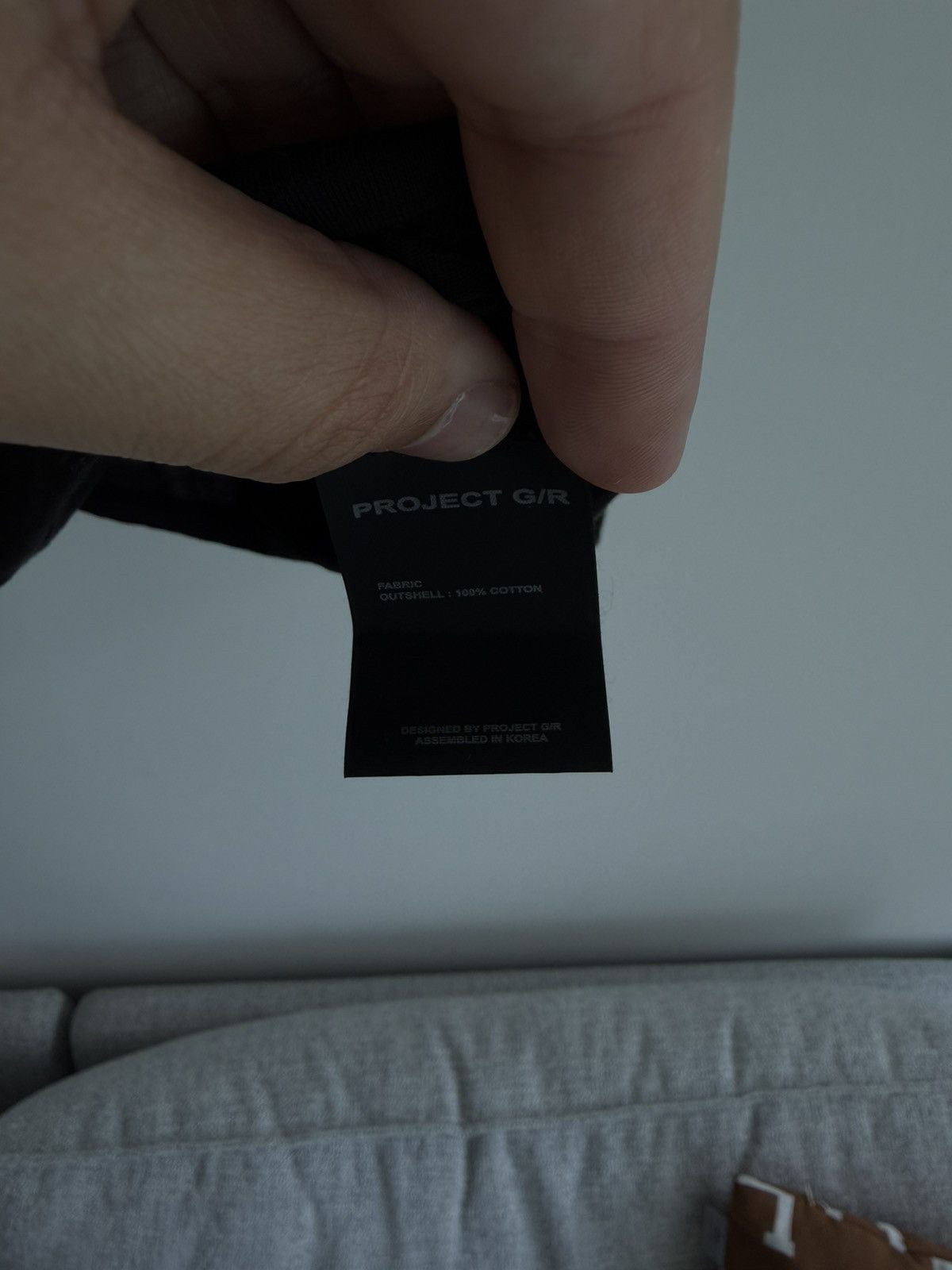 PROJECT G/R Project G/R Valet Parking Long Sleeve Tee Black Size US XL / EU 56 / 4 - 6 Thumbnail