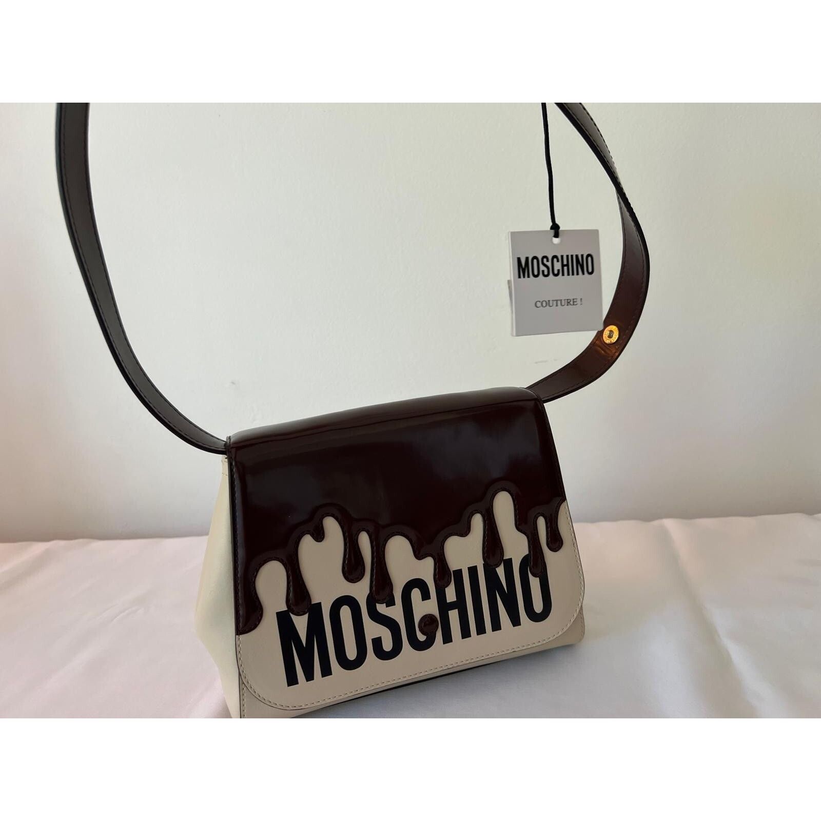 Moschino SS22 MOSCHINO Couture Jeremy Scott Trapeze Handbag Rare Size ONE SIZE - 5 Thumbnail