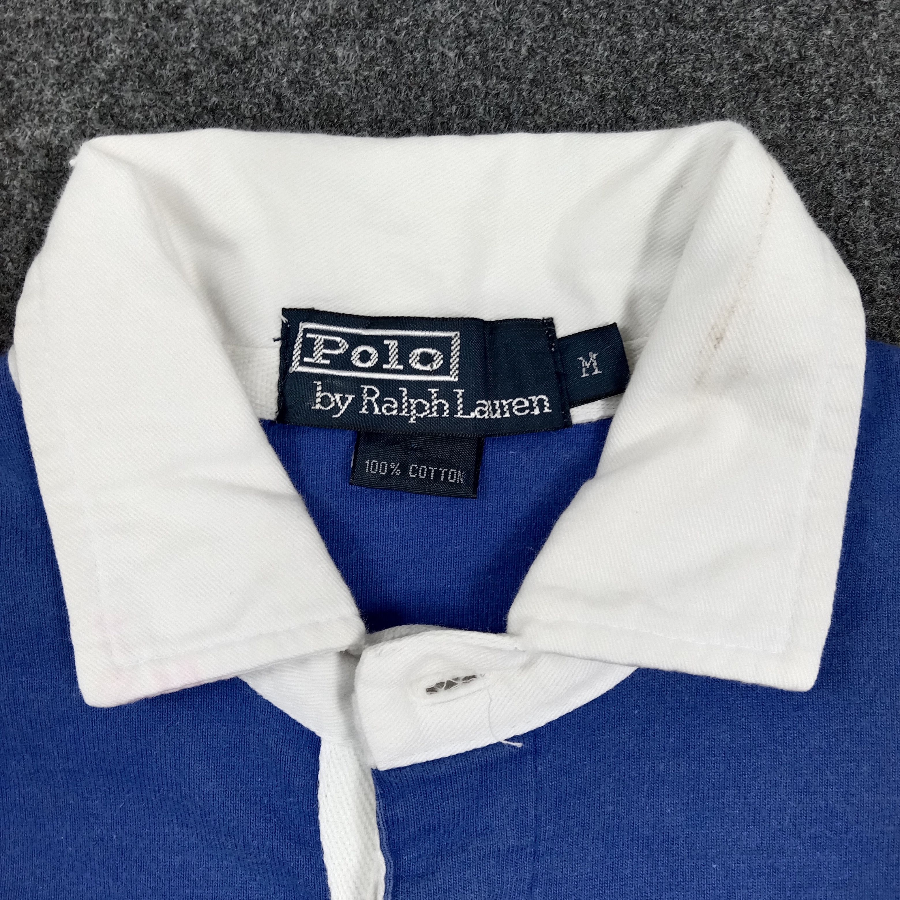 Polo Ralph Lauren Polo Ralph Lauren Rugby Striped Polo Shirt E1N14 Size US M / EU 48-50 / 2 - 4 Thumbnail
