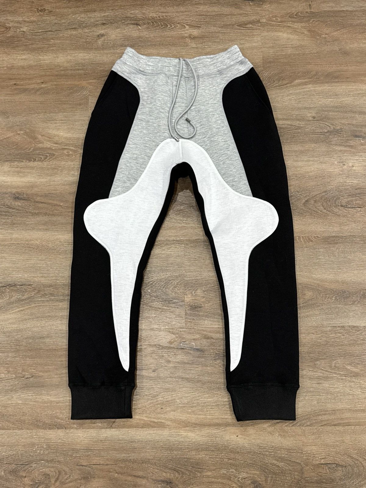 Neil Barrett Neil Barrett Hybrid Colorblock Paneled Joggers Size US 32 / EU 48 - 1 Thumbnail