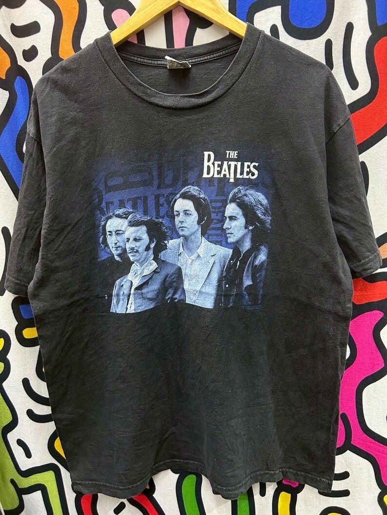 Vintage Vintage 2000s The Beatles tshirt size L Size US L / EU 52-54 / 3 - 2 Thumbnail
