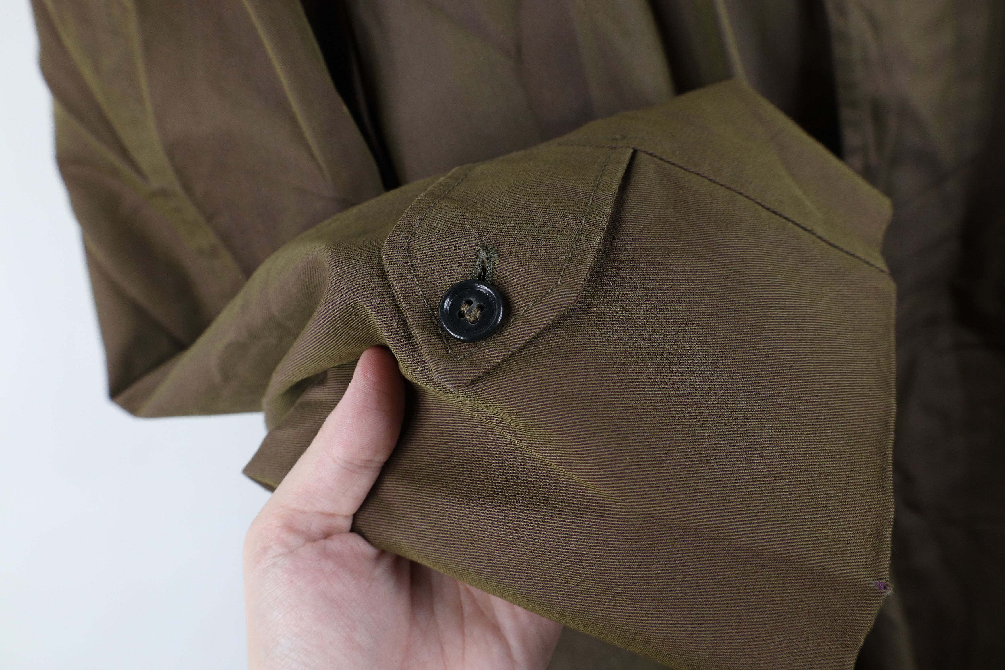 Vintage Vintage 50s 60s Rockabilly Chromatic Trench Coat Rain Jacket Size US XXL / EU 58 / 5 - 8 Thumbnail