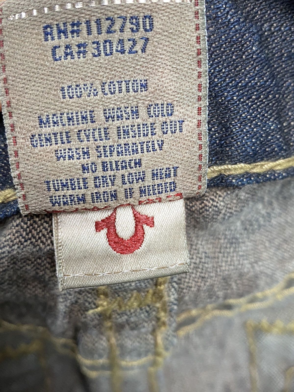 True Religion Vintage Y2K True Religion Japanese Madi In USA Jeans Size US 34 / EU 50 - 15 Thumbnail