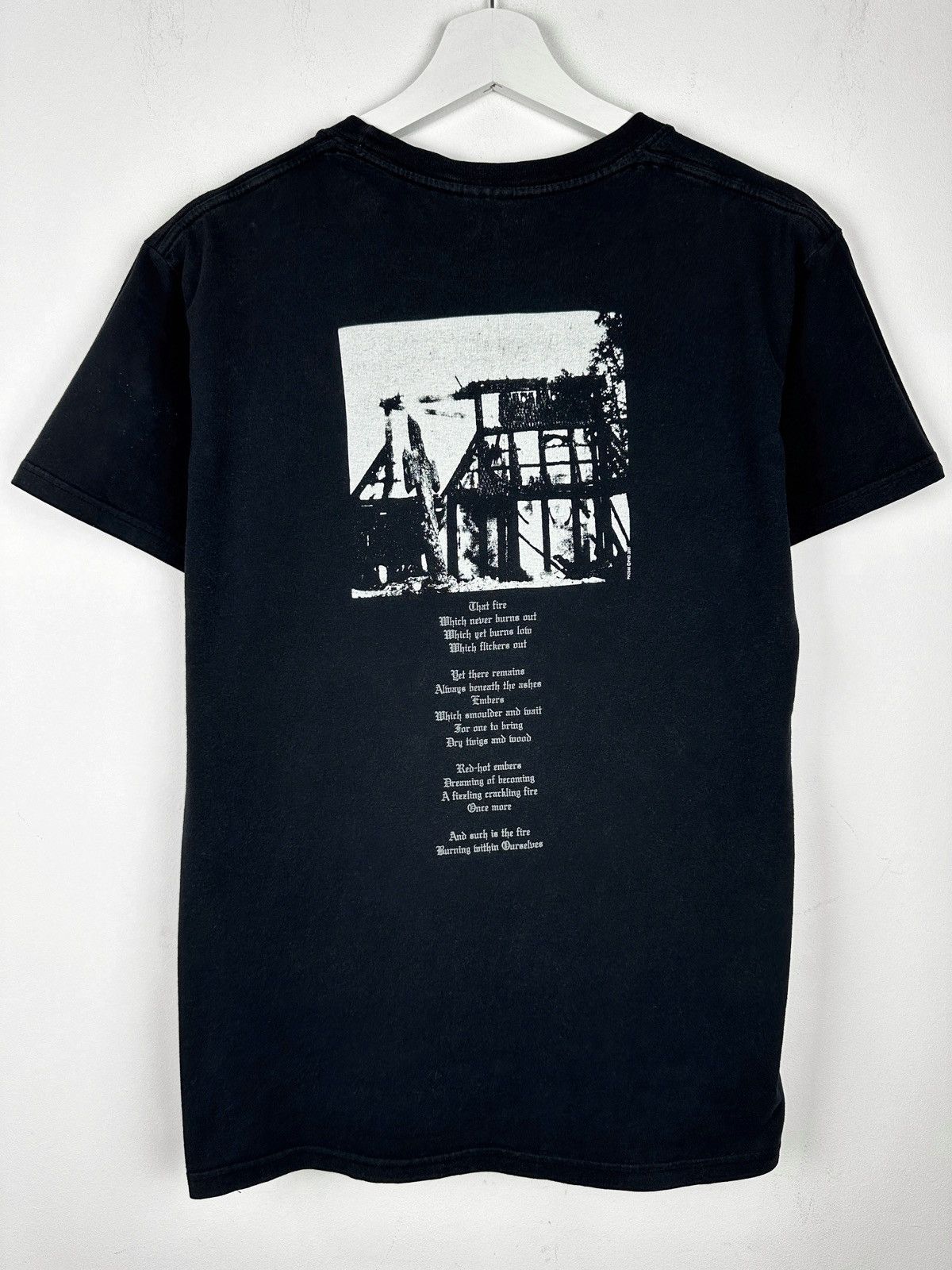 Band Tees Burzum Aske Black Metal Graphic T Shirt Tee Size US M / EU 48-50 / 2 - 2 Thumbnail