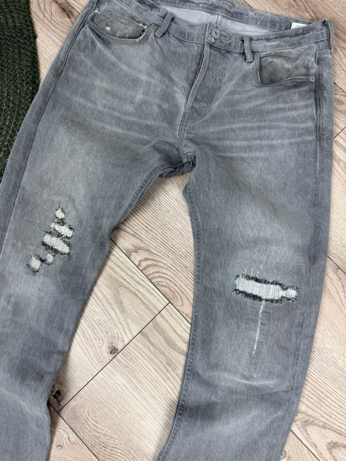 Allsaints Allsaints Jeans Distressed Japanese Style Pants Mens Size US 32 / EU 48 - 3 Thumbnail