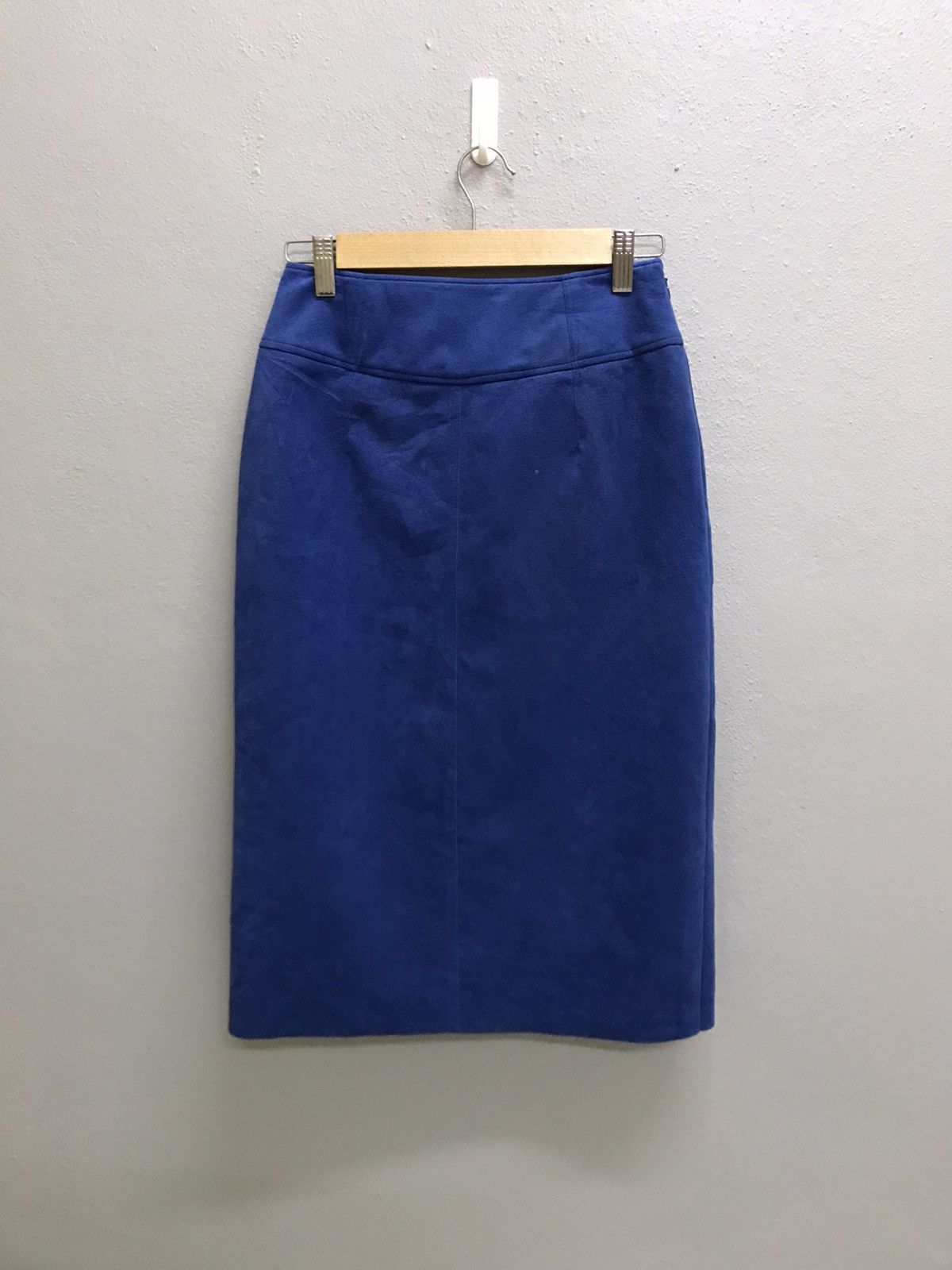 Japanese Brand × Vintage UNITED TOKTO SYNTHETIC LEATHER SKIRT Size 26" / US 2 / IT 38 - 3 Thumbnail