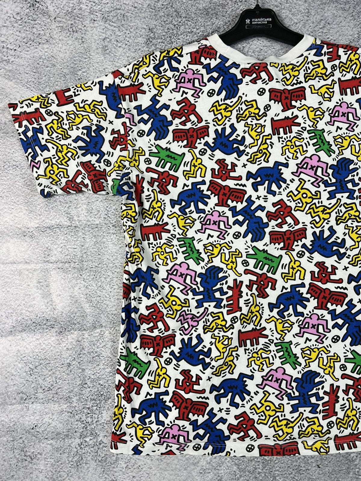 Designer Keith Haring overprint T-shirt Size US S / EU 44-46 / 1 - 9 Thumbnail