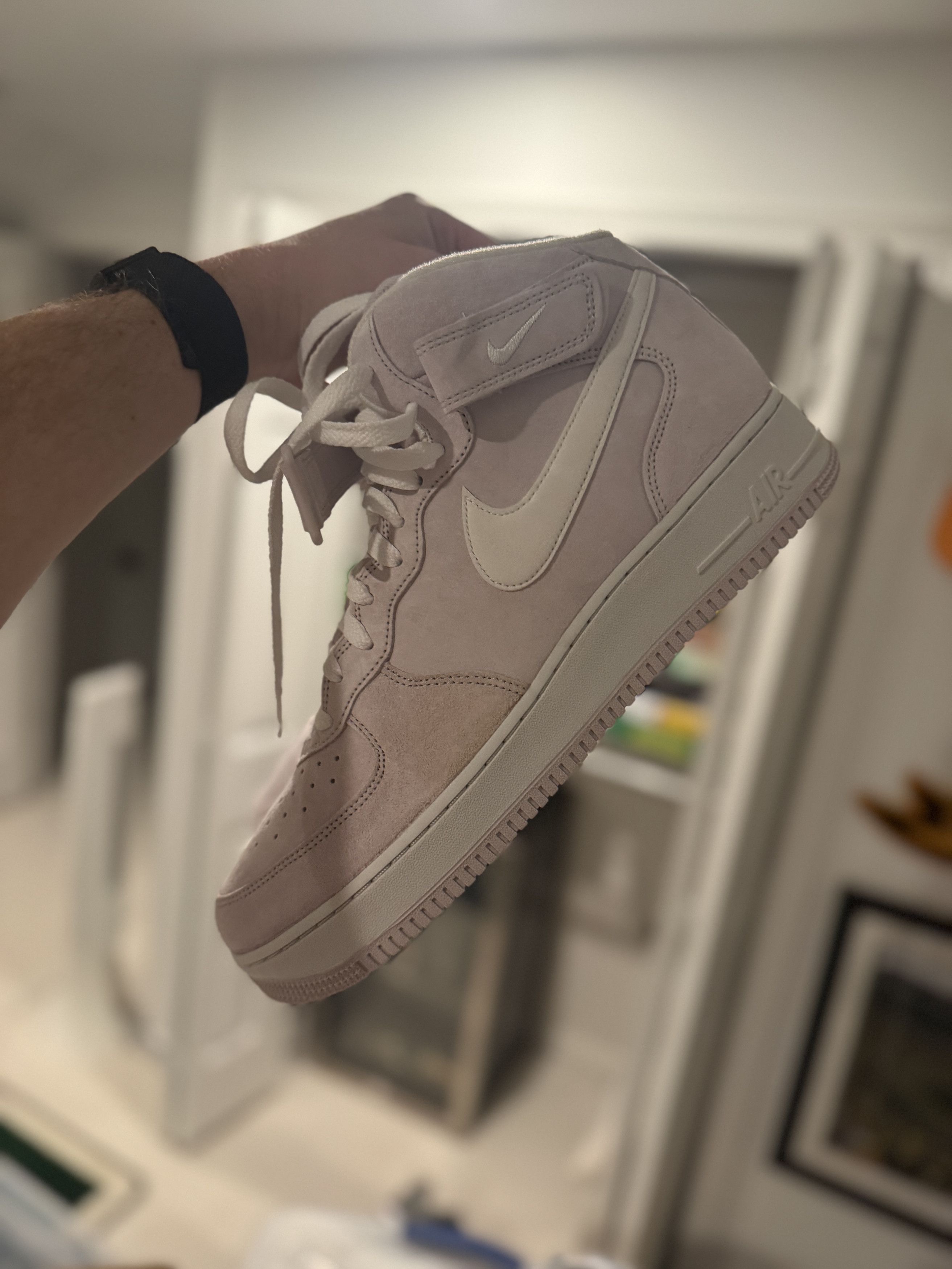 Nike *NEW* Nike Air Force 1 Mid QS in Venice/Summit White Size US 12 / EU 45 - 9 Thumbnail