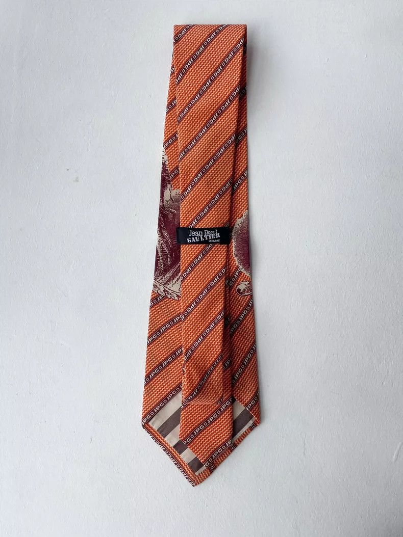 Jean Paul Gaultier Jean Paul Gaultier 94SS Indian Dollar Tie 2504-Nextarrow Size ONE SIZE - 4 Thumbnail