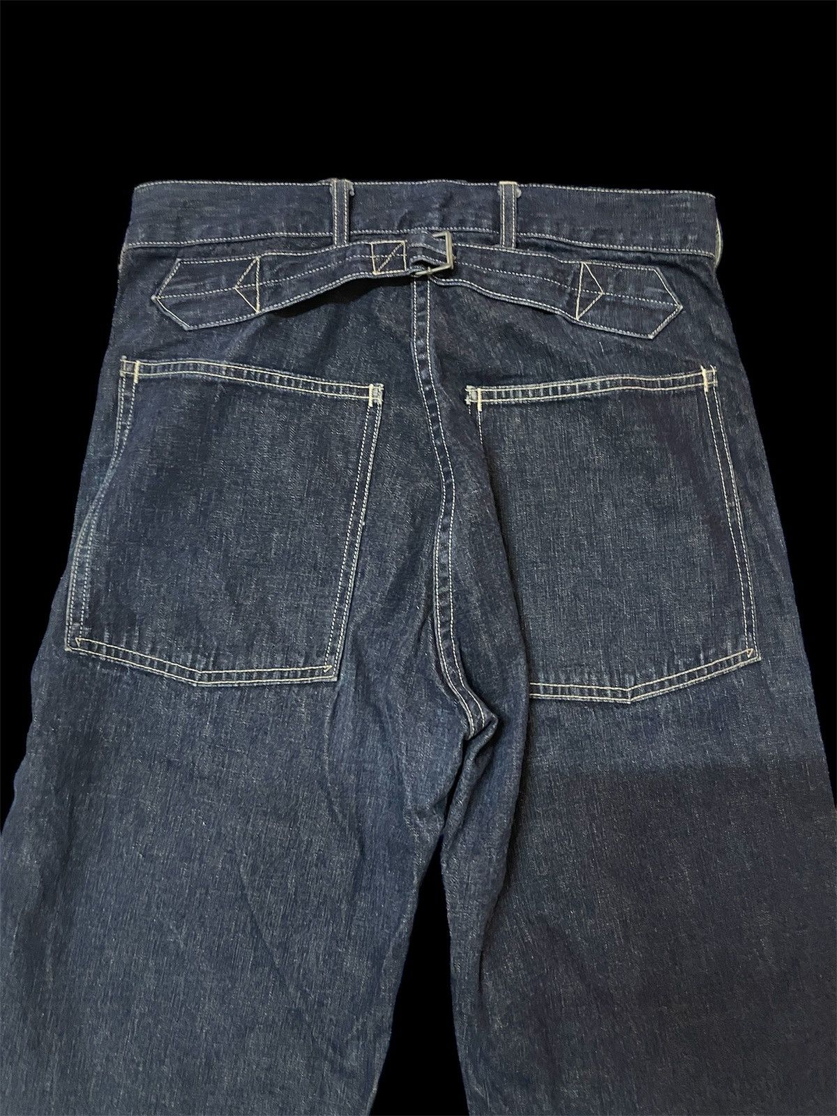Buzz Rickson's Buzz Rickson’s Beams Boy Baker Pants WWII Buckle Back Army Size US 30 / EU 46 - 6 Thumbnail