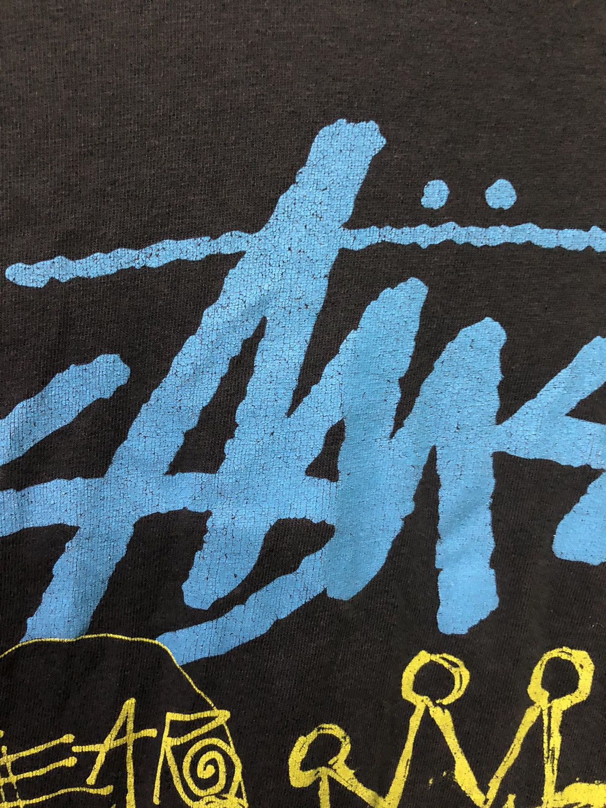 Stussy Vintage Stussy Year of The Tiger Sun Faded Shirt Tee Size US M / EU 48-50 / 2 - 12 Thumbnail