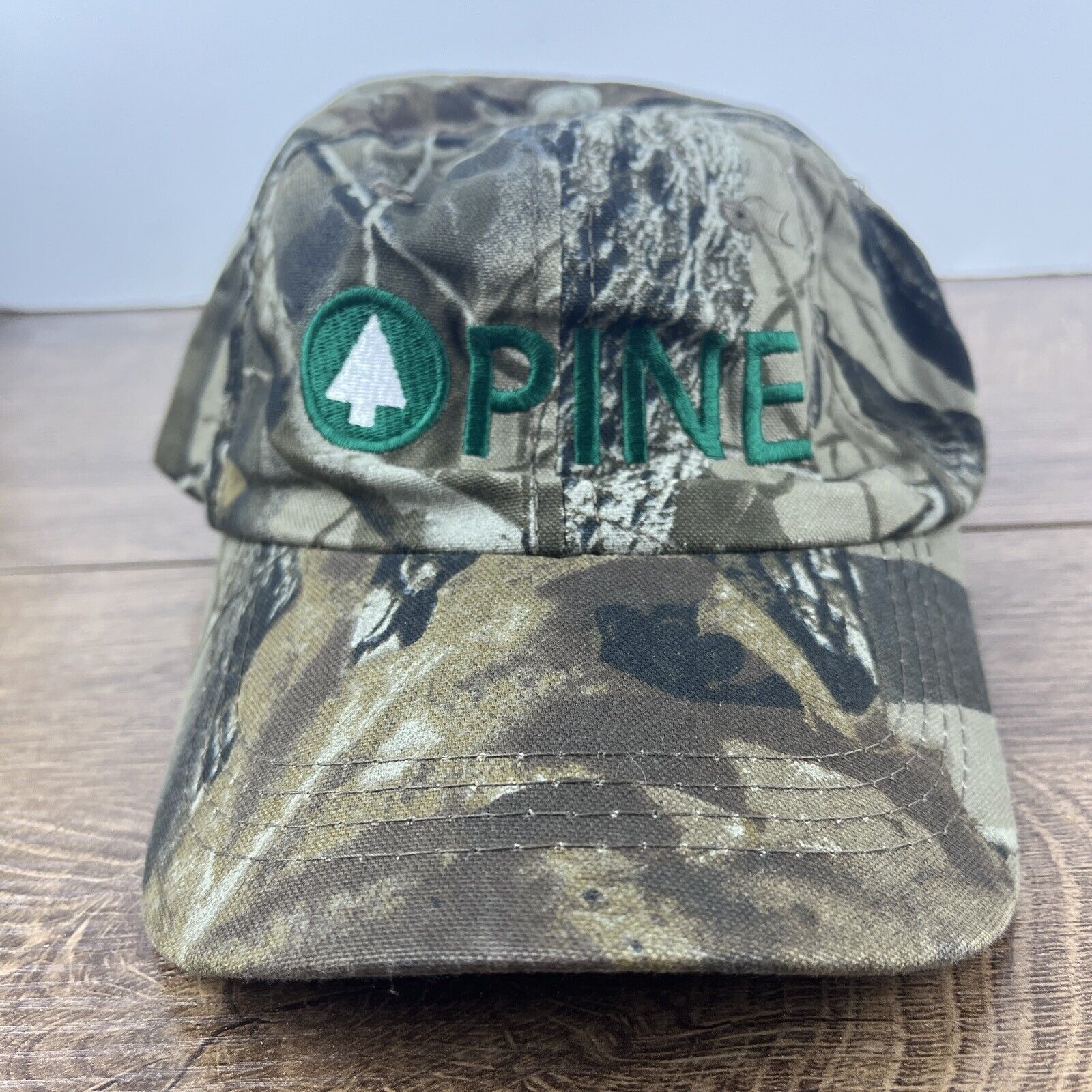 Other Pine Tree Hat Pine Green Camo Hat Adjustable Adult Size Hat Size ONE SIZE - 1 Thumbnail