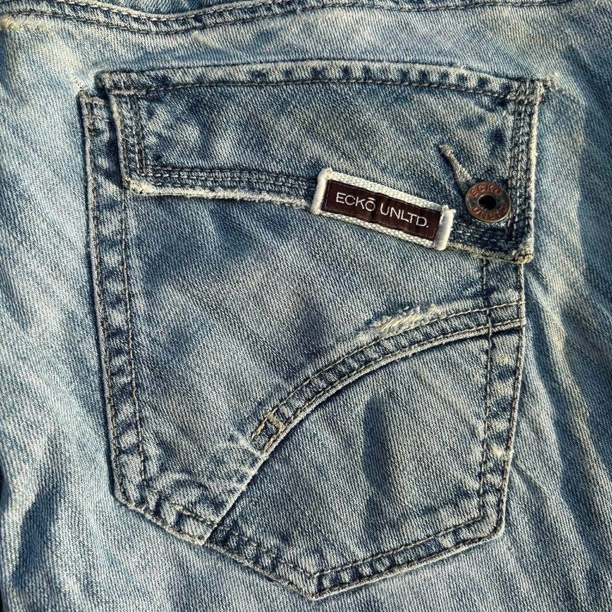 Ecko Unltd. ECKO Unltd Vintage Faded Denim Jeans Size US 38 / EU 54 - 12 Thumbnail