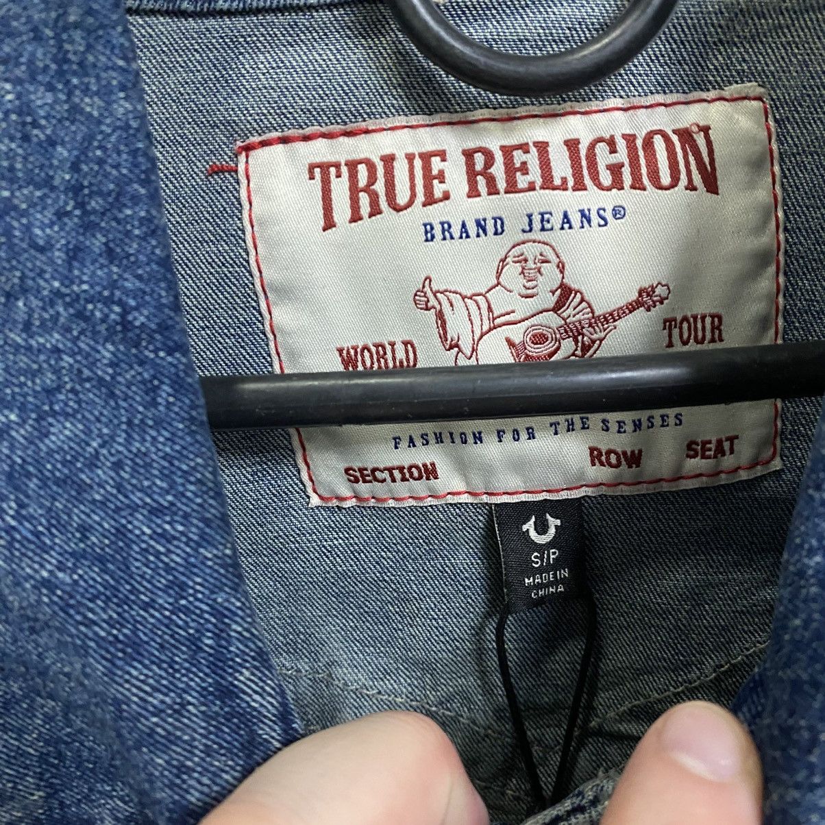 True Religion Crazy Vintage Y2K True Religion Jean Jacket Size US S / EU 44-46 / 1 - 15 Thumbnail