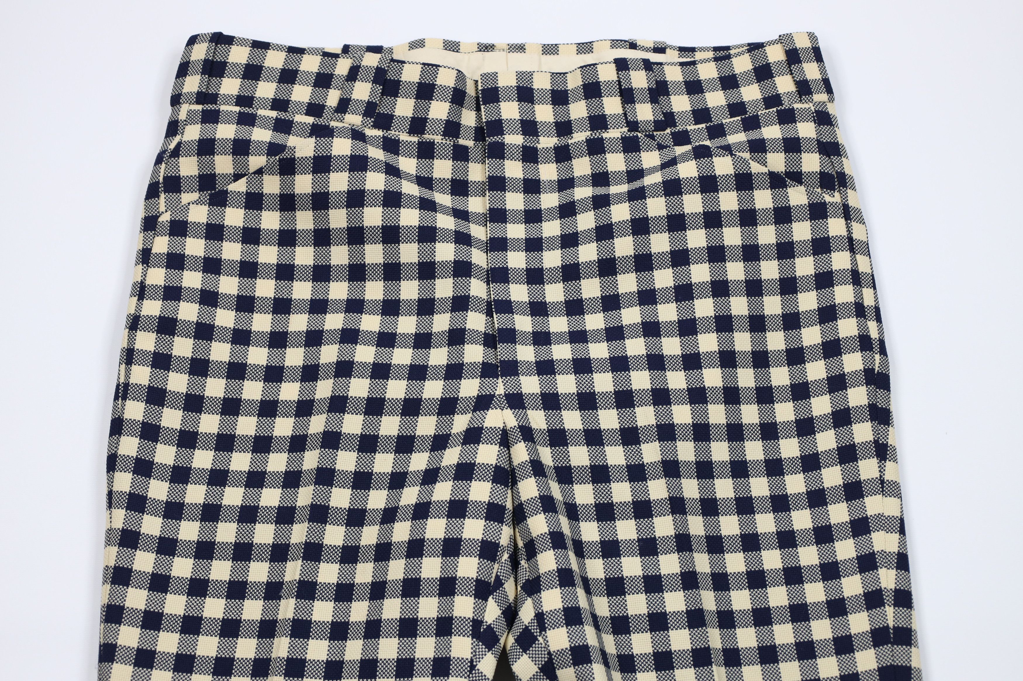 Vintage Vintage 70s Streetwear Wide Leg Chino Pants Trousers USA Size US 36 / EU 52 - 2 Thumbnail