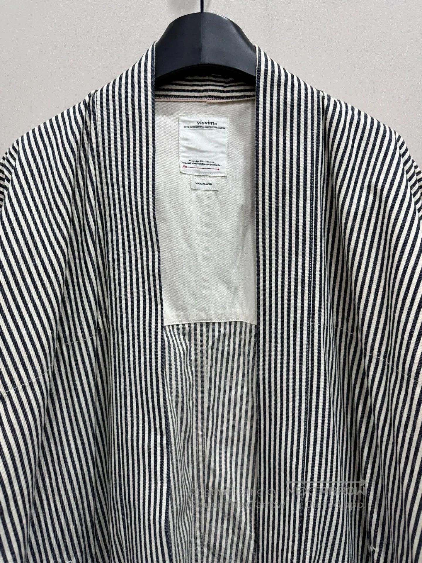 Visvim visvim Denim Striped Robe Size 5. Size US XXL / EU 58 / 5 - 3 Thumbnail