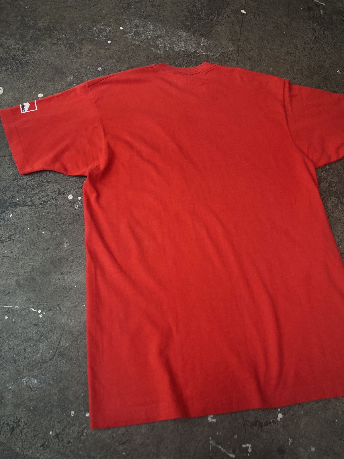 Marlboro × Marlboro Adventure Team × Marlboro Unlimited Vintage 80s Marlboro Spellout Pocket Tee Size US XL / EU 56 / 4 - 12 Thumbnail