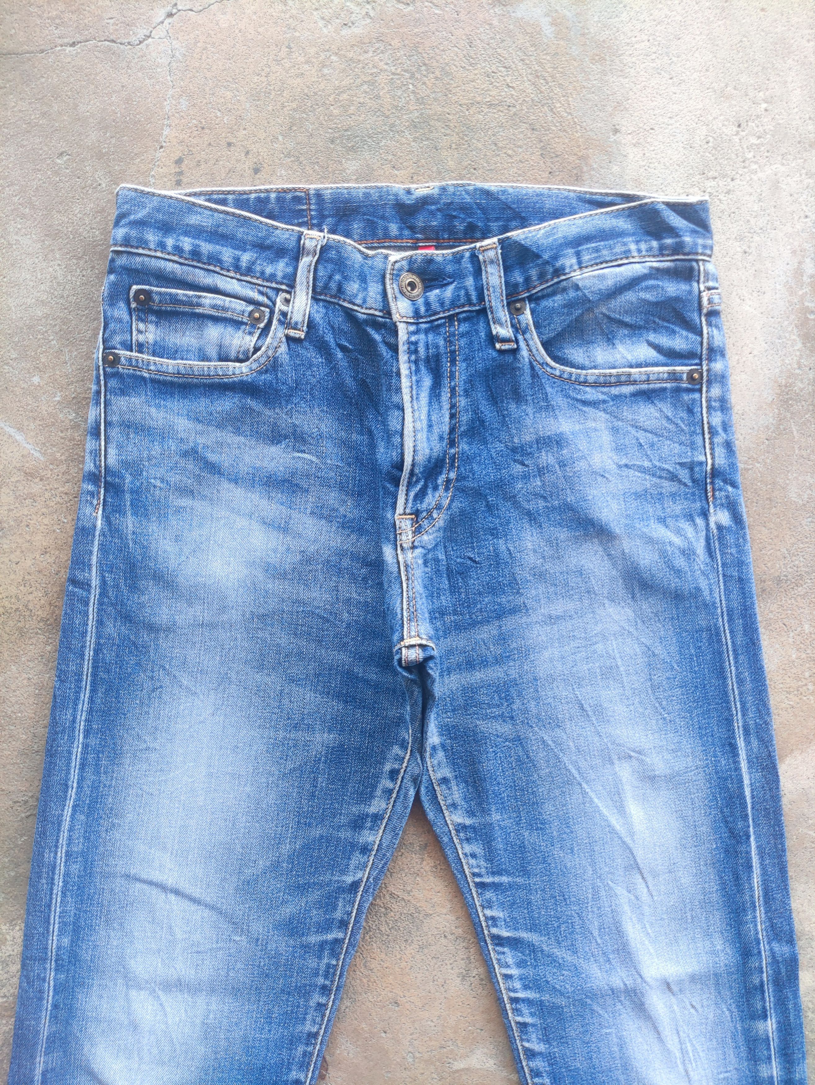 Japanese Brand Vintage Japanese Distressed Jeans Faded Denim Pants W30 Size US 30 / EU 46 - 3 Thumbnail