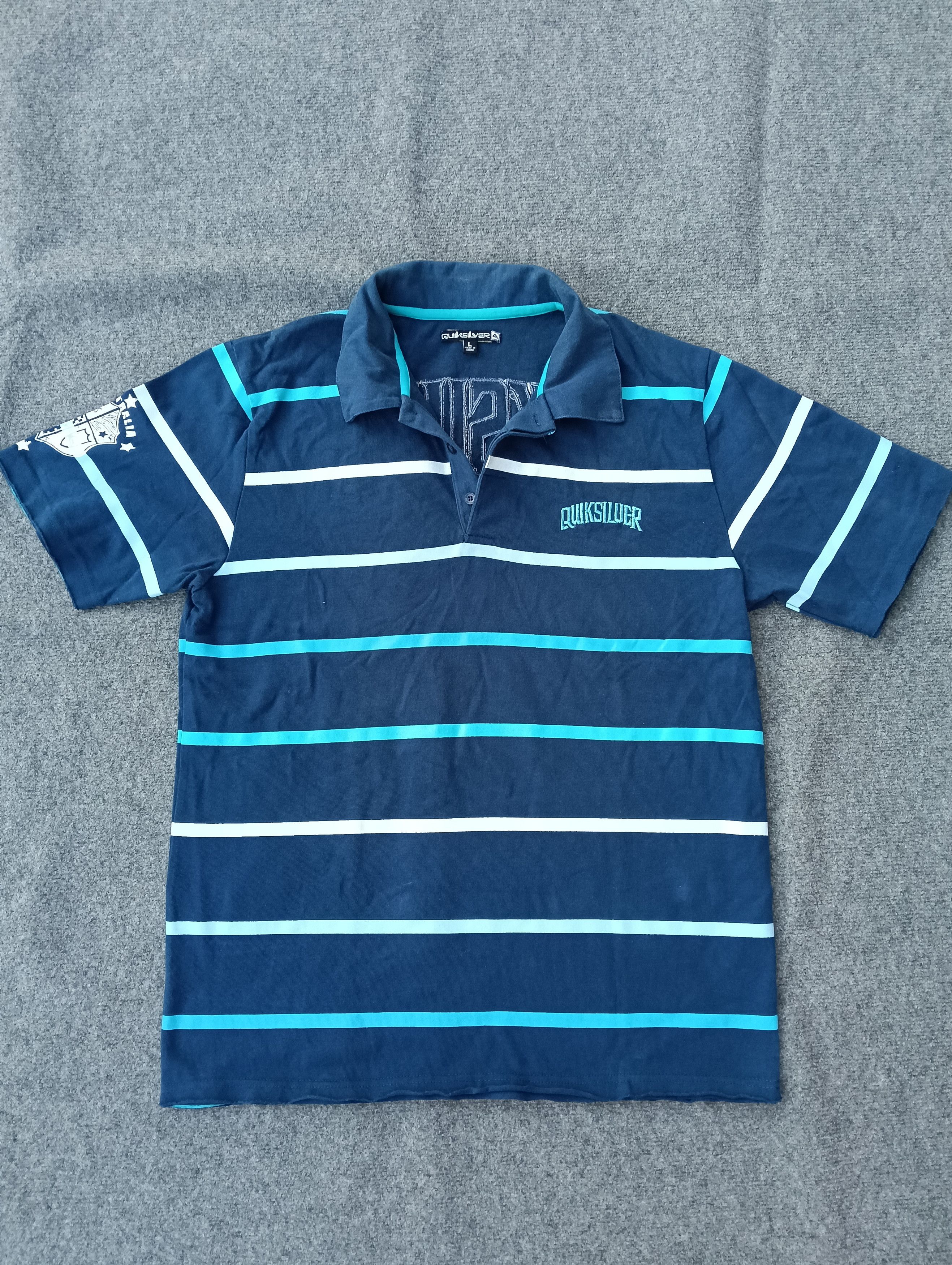 Quiksilver Vintage Quicksilver shirt Size US L / EU 52-54 / 3 - 5 Thumbnail