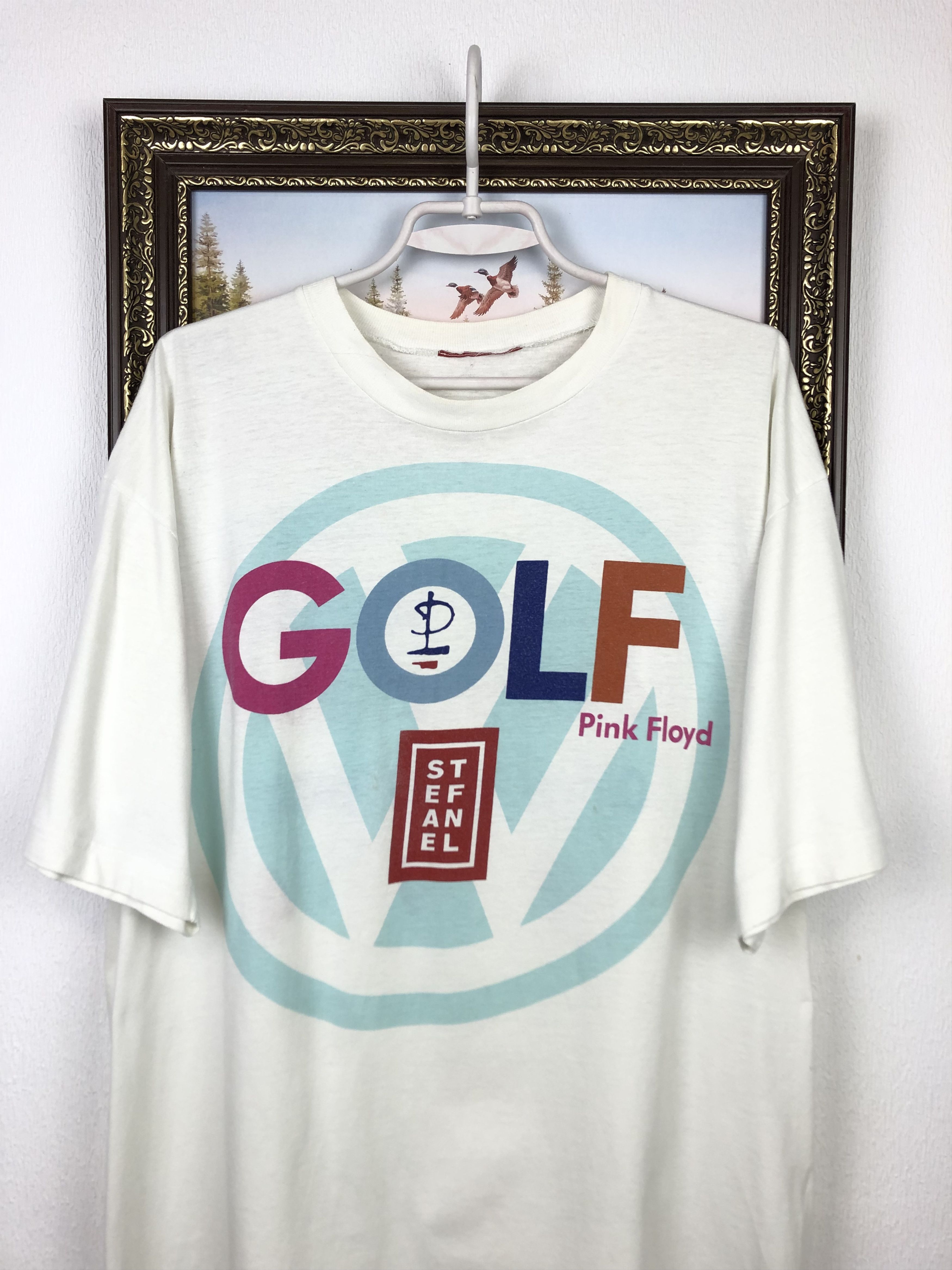 Band Tees Vintage 90 Pink Floyd Golf 1994 Italian Tour Band Shirt Tee Size US L / EU 52-54 / 3 - 2 Thumbnail