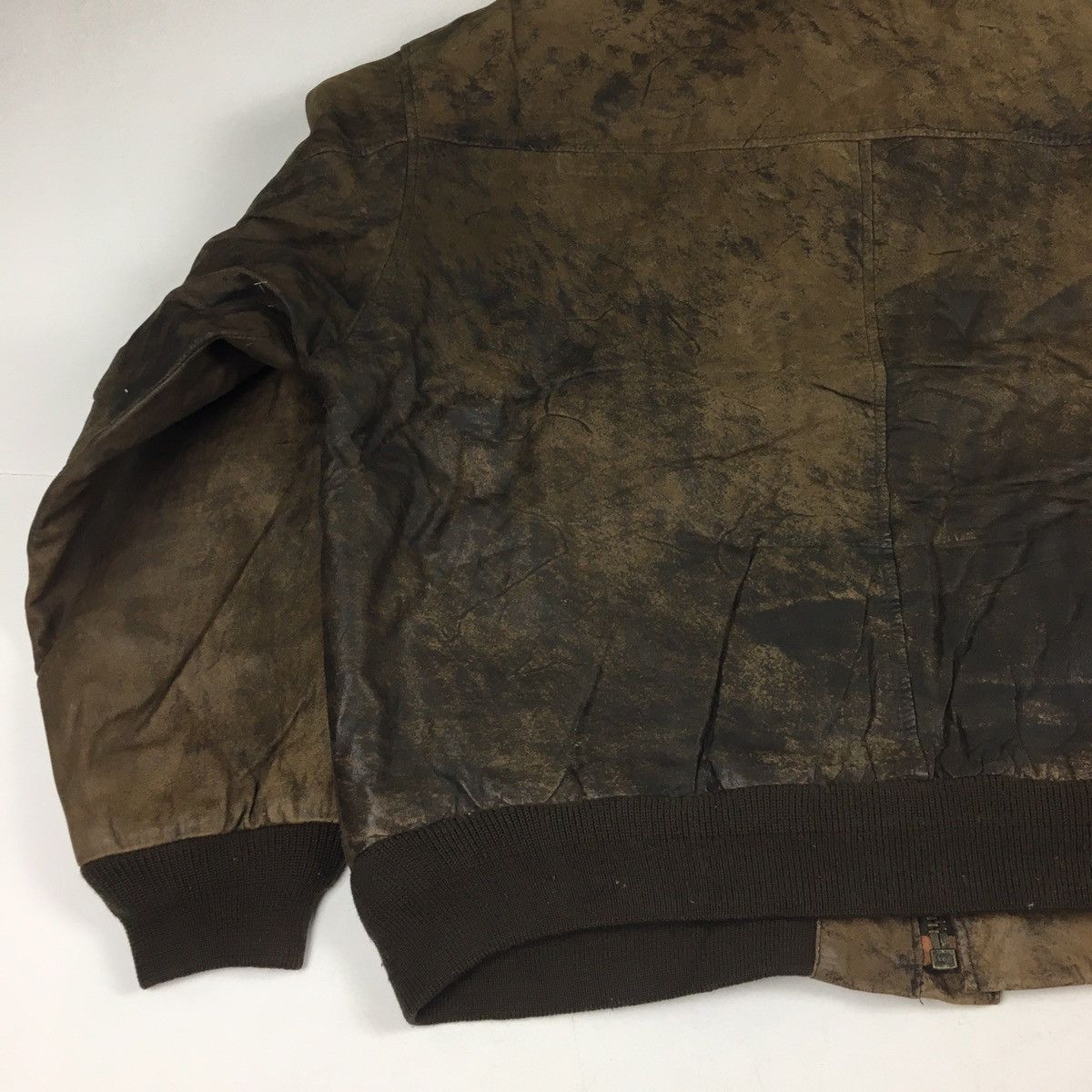Genuine Leather Vintage Tobruk Distressed Leather Bomber Jacket Size US L / EU 52-54 / 3 - 8 Thumbnail