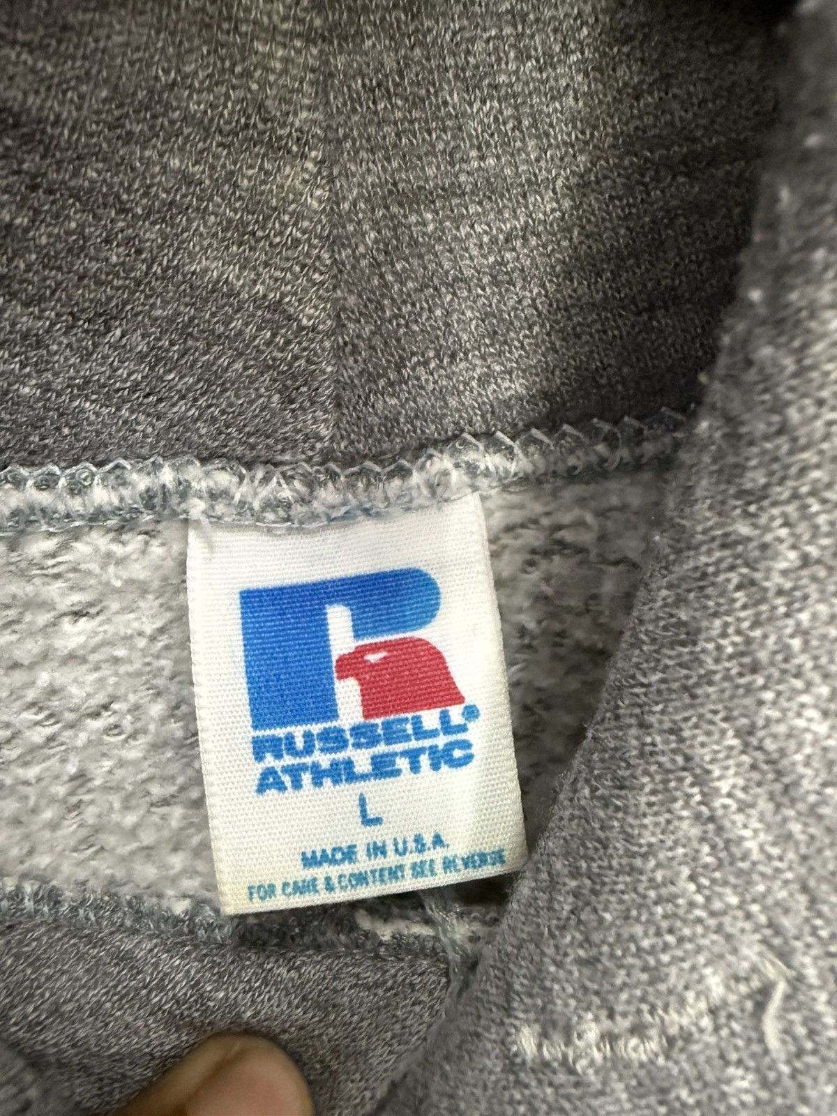 Russell Athletic 🔥 VTG 90's Russel Girls Swimming 3 Blend sweat Hoodie - L Size US M / EU 48-50 / 2 - 5 Thumbnail