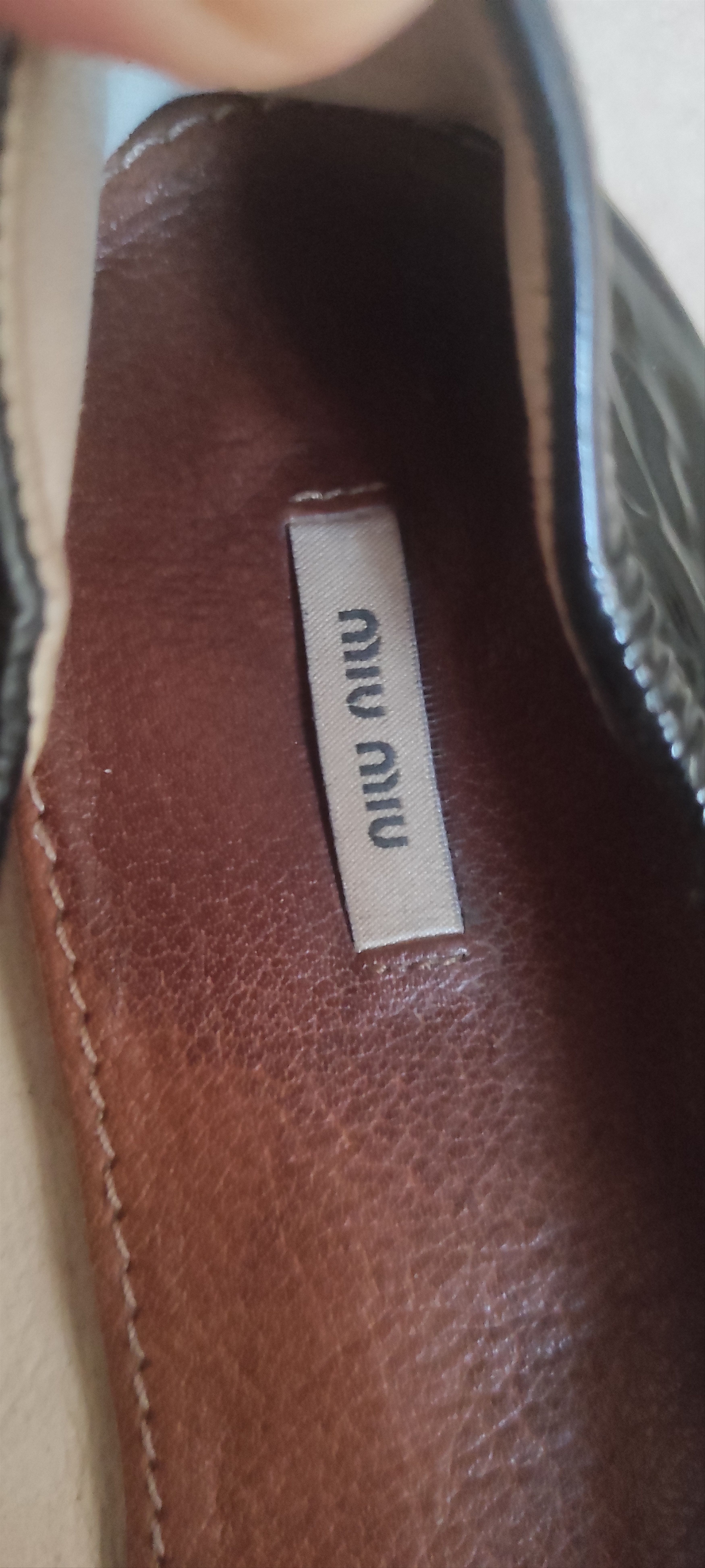 Miu Miu Miu Miu Embellished Ballerinas Black Made in Italy Size US 6 / IT 36 - 11 Thumbnail