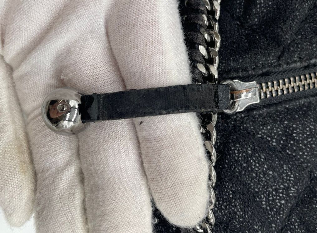 Stella McCartney Stella McCartney Falabella Black Vegan Leather Backpack Size ONE SIZE - 13 Thumbnail